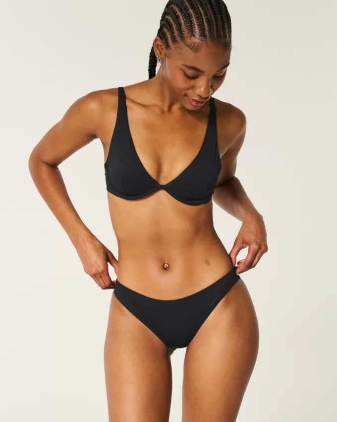 Ribbed Bikini Bottom,Ribbed Bikini Bottom