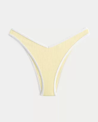 Ribbed High-Leg V-Waist Cheekiest,Ribbed High-Leg V-Waist Cheekiest