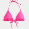 Ribbed Multi-Way Triangle Bikini Top,Ribbed Multi-Way Triangle Bikini Top