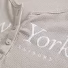 Ribbed New York Graphic Henley,Ribbed New York Graphic Henley