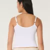 Ribbed Scoop Cami,Ribbed Scoop Cami