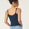 Ribbed Scoop Cami,Ribbed Scoop Cami