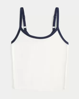 Ribbed Scoop Cami,Ribbed Scoop Cami