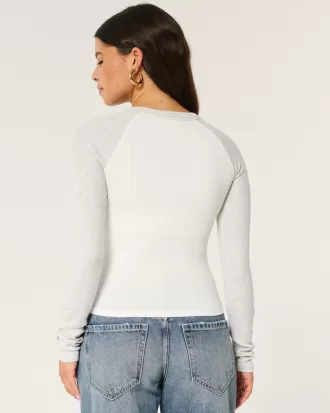 San Francisco Graphic Notch-Neck Baby Tee,San Francisco Graphic Notch-Neck Baby Tee