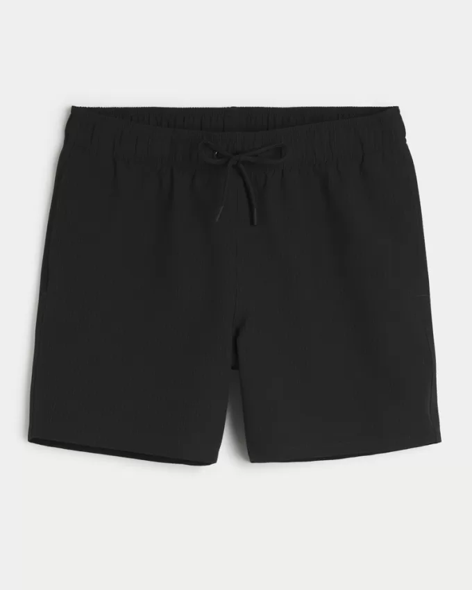 Seersucker Guard Swim Trunks 5″,Seersucker Guard Swim Trunks 5″