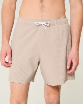 Seersucker Guard Swim Trunks 6″,Seersucker Guard Swim Trunks 6″