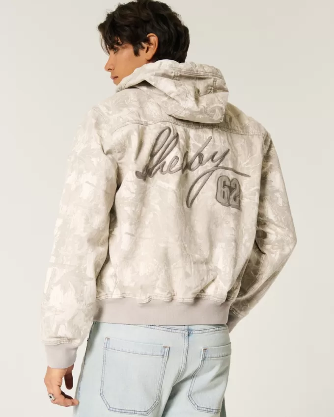 Shelby Graphic Zip-Up Hoodie Jacket,Shelby Graphic Zip-Up Hoodie Jacket