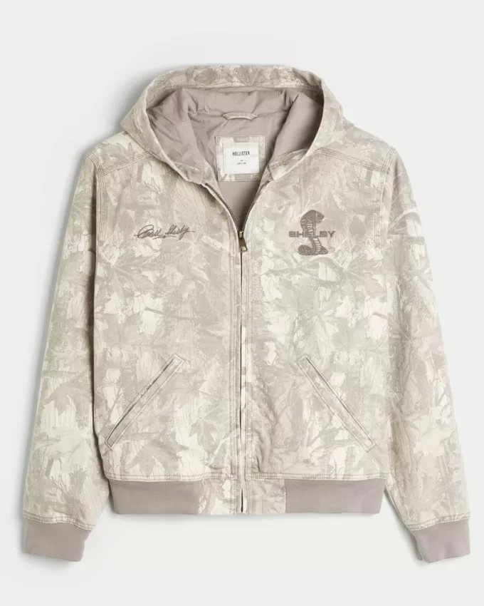 Shelby Graphic Zip-Up Hoodie Jacket,Shelby Graphic Zip-Up Hoodie Jacket