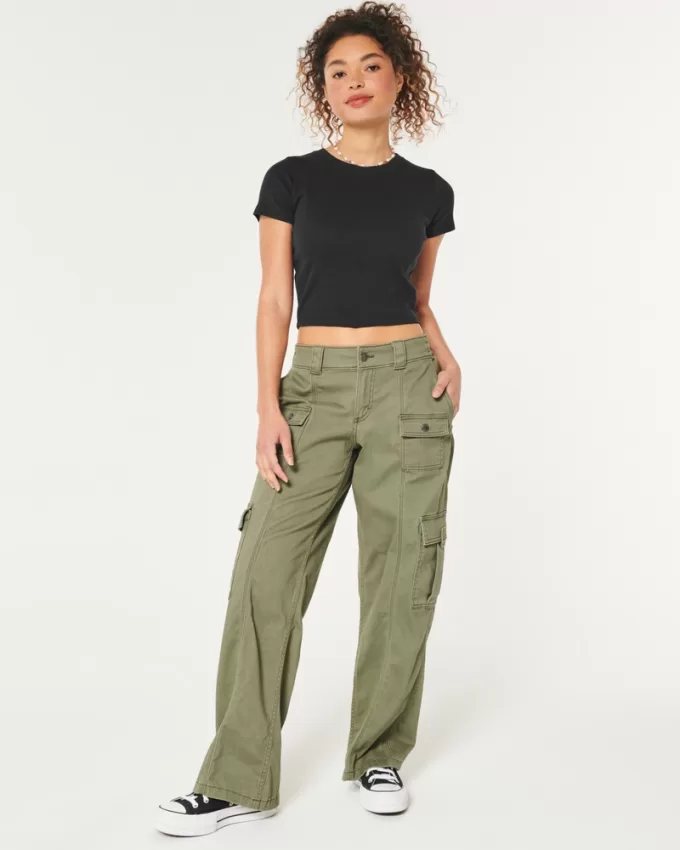 Short-Sleeve Crew Baby Tee,Short-Sleeve Crew Baby Tee