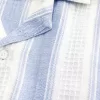 Short-Sleeve Textural Stripe Shirt,Short-Sleeve Textural Stripe Shirt