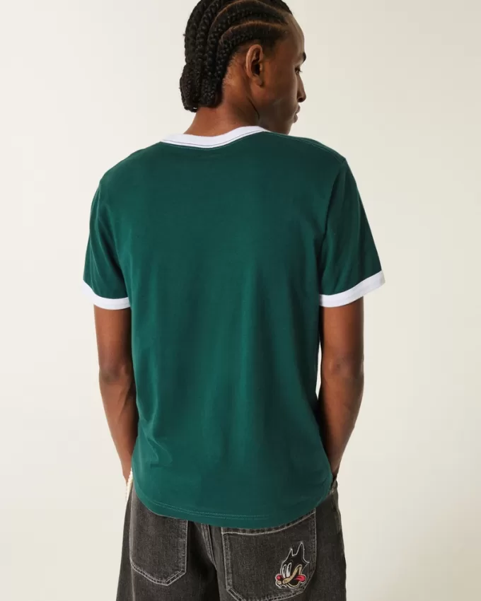 Shrunken Ringer Tee,Shrunken Ringer Tee