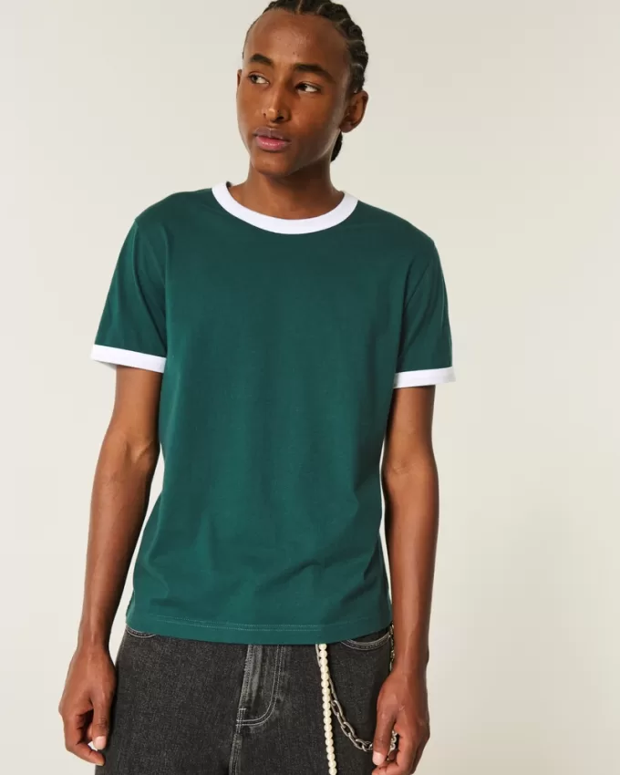 Shrunken Ringer Tee,Shrunken Ringer Tee
