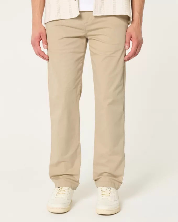 Slim Straight Chino Pants,Slim Straight Chino Pants