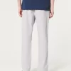 Slim Straight Linen-Blend Pull-On Pants,Slim Straight Linen-Blend Pull-On Pants