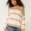 Slouchy Off-the-Shoulder Sweater,Slouchy Off-the-Shoulder Sweater