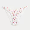 Smocked High-Leg Cheeky Bikini Bottom,Smocked High-Leg Cheeky Bikini Bottom