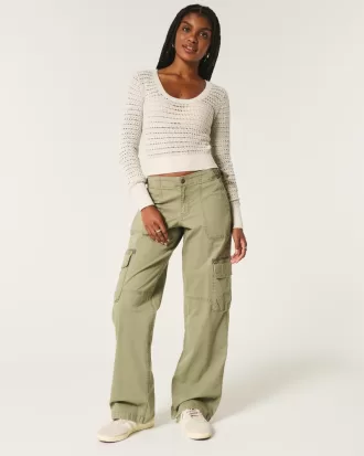 Stitchy Scoop Sweater,Stitchy Scoop Sweater