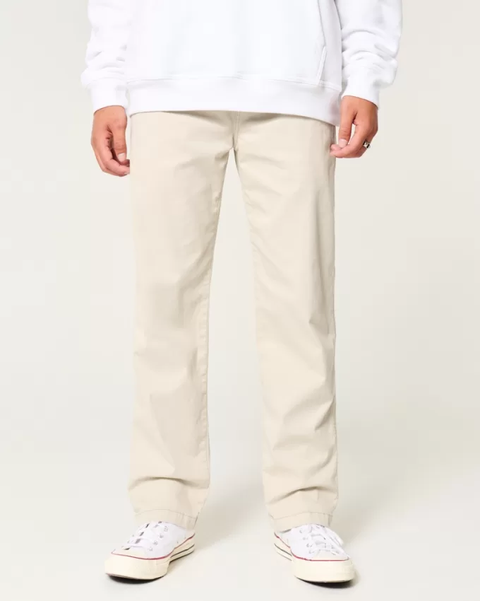 Straight Pull-On Pants,Straight Pull-On Pants