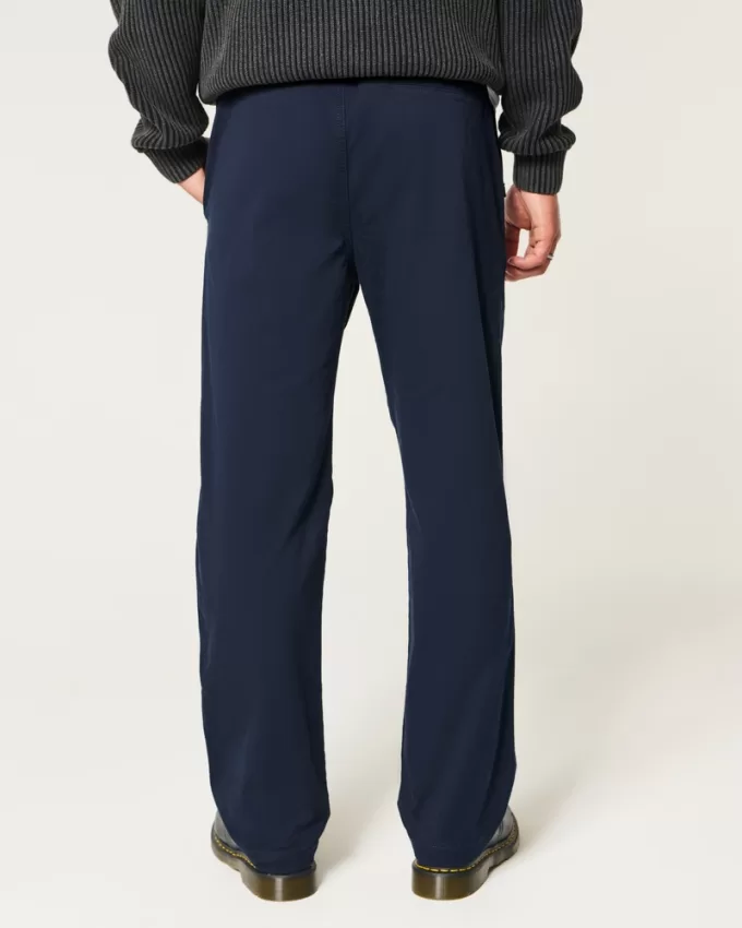 Straight Pull-On Pants,Straight Pull-On Pants