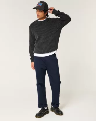 Straight Pull-On Pants,Straight Pull-On Pants