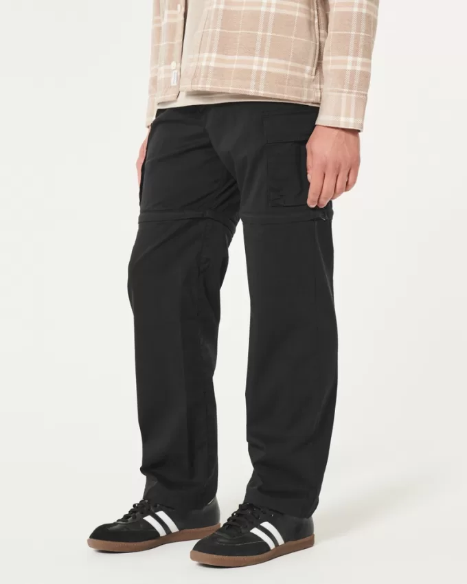 Straight Zip-Off Cargo Pants,Straight Zip-Off Cargo Pants