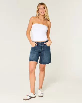 Strapless Foldover Tube Top,Strapless Foldover Tube Top