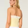 Strapless Reversible Foldover Tube Top,Strapless Reversible Foldover Tube Top