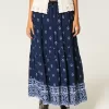 Tiered Maxi Skirt,Tiered Maxi Skirt