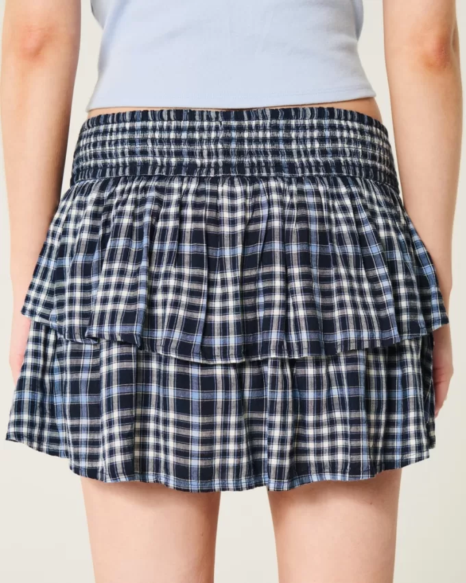 Tiered Mini Skort,Tiered Mini Skort