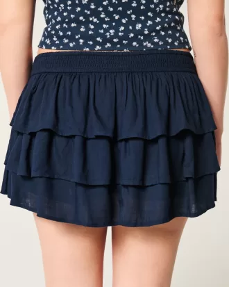 Tiered Mini Skort,Tiered Mini Skort