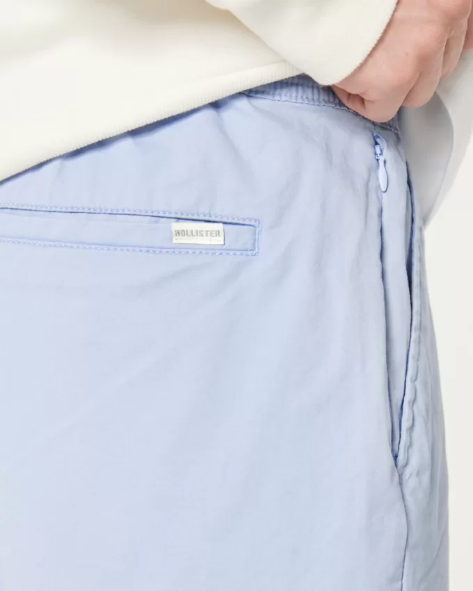 Twill Pull-On Shorts 5″,Twill Pull-On Shorts 5″