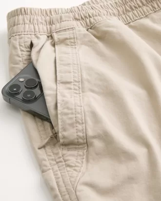 Twill Pull-On Shorts 7″,Twill Pull-On Shorts 7″