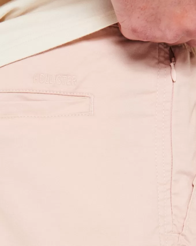 Twill Pull-On Shorts 7″,Twill Pull-On Shorts 7″