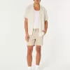 Twill Pull-On Shorts 7″,Twill Pull-On Shorts 7″