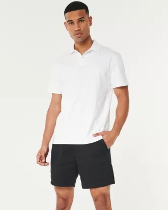 Twill Pull-On Shorts 7″,Twill Pull-On Shorts 7″