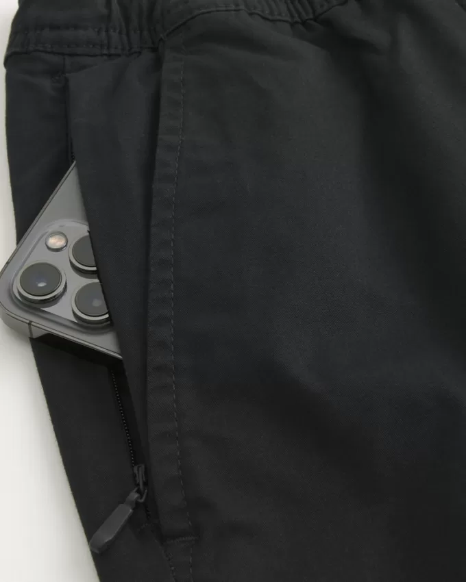 Twill Pull-On Shorts 7″,Twill Pull-On Shorts 7″