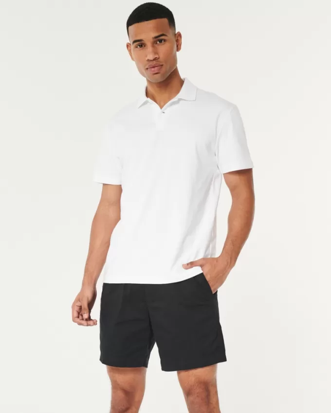 Twill Pull-On Shorts 7″,Twill Pull-On Shorts 7″