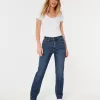 Ultra High-Rise Dark Wash 90s Straight Jeans,Ultra High-Rise Dark Wash 90s Straight Jeans