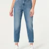 Ultra High-Rise Dark Wash Mom Jeans,Ultra High-Rise Dark Wash Mom Jeans