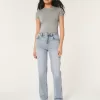 Ultra High-Rise Medium Wash 90s Straight Jeans,Ultra High-Rise Medium Wash 90s Straight Jeans