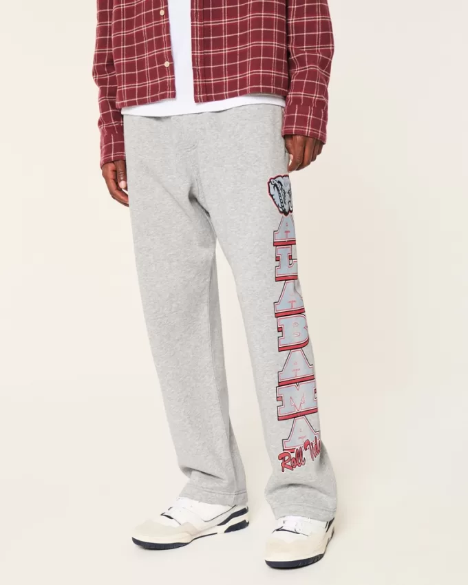 University of Alabama Graphic Baggy Sweatpants,University of Alabama Graphic Baggy Sweatpants