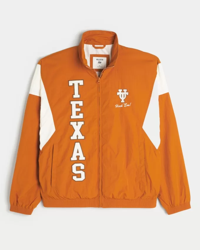University of Texas Graphic Windbreaker Jacket,University of Texas Graphic Windbreaker Jacket