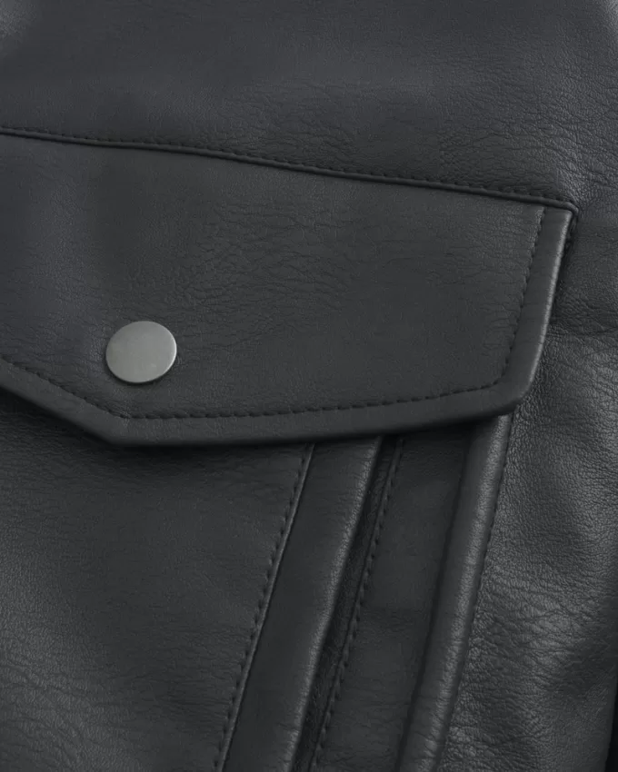 Vegan Leather Bomber Jacket,Vegan Leather Bomber Jacket