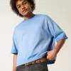 Washed Baggy Crop Crew T-Shirt,Washed Baggy Crop Crew T-Shirt