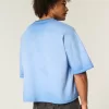 Washed Baggy Crop Crew T-Shirt,Washed Baggy Crop Crew T-Shirt
