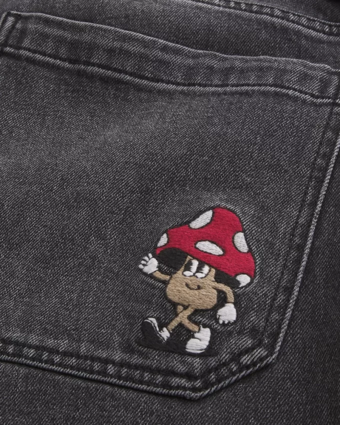 Washed Black Super Baggy Jeans,Washed Black Super Baggy Jeans