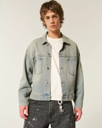 Washed Denim Jacket,Washed Denim Jacket