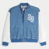 Westfield Bulldogs Denim Bomber Jacket,Westfield Bulldogs Denim Bomber Jacket