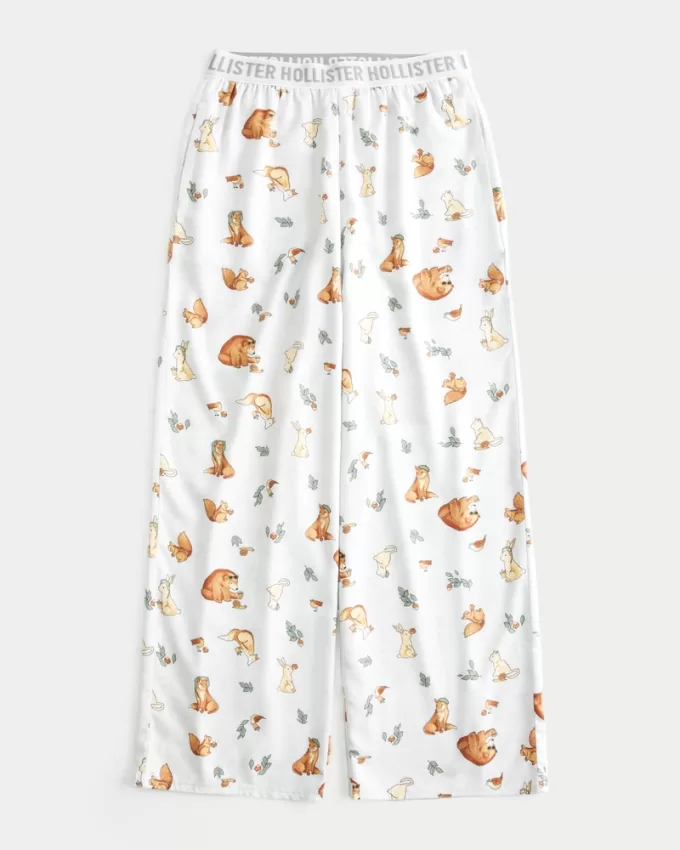 Wide-Leg 24/7 Pajama Pants,Wide-Leg 24/7 Pajama Pants