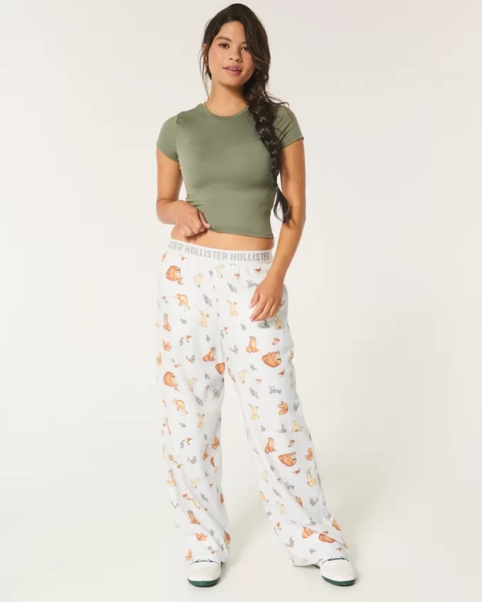 Wide-Leg 24/7 Pajama Pants,Wide-Leg 24/7 Pajama Pants